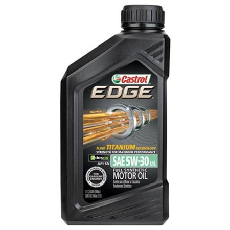 BP LUBRICANTS BP Lubricants 06248 1 Quart; Castrol Edge 5W30 Motor Oil; Pack of 6 152166